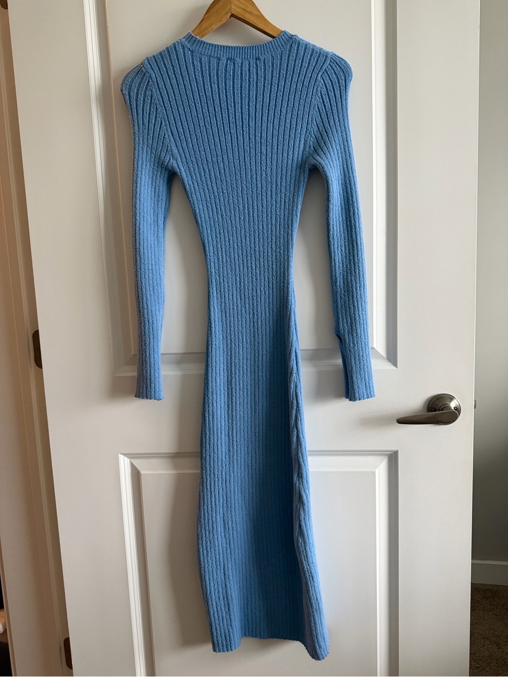 Zara Ribbed Knit Dress - Picture 9 of 10